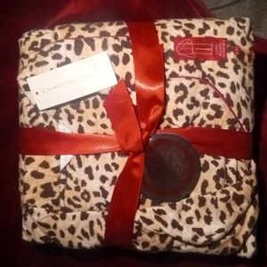 Charter Club Long sleeve sleep set in leopard print